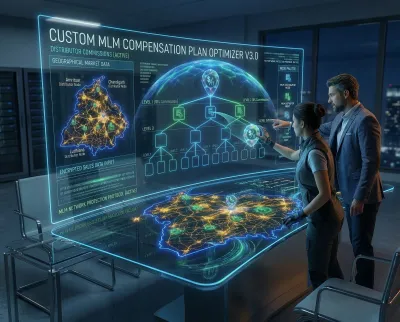 E-commerce integrated MLM repurchase system with automated commission payouts