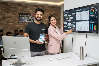 Best MLM developers in Mohali Punjab office team