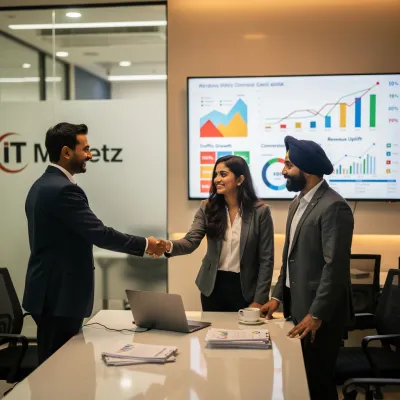 App development team dealing with a client in Chandigarh region office