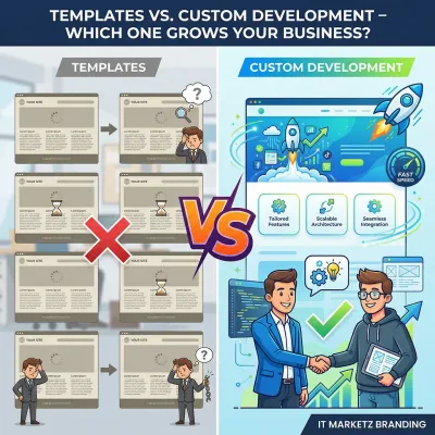 Templates Vs Custom Website Development With It Marketz